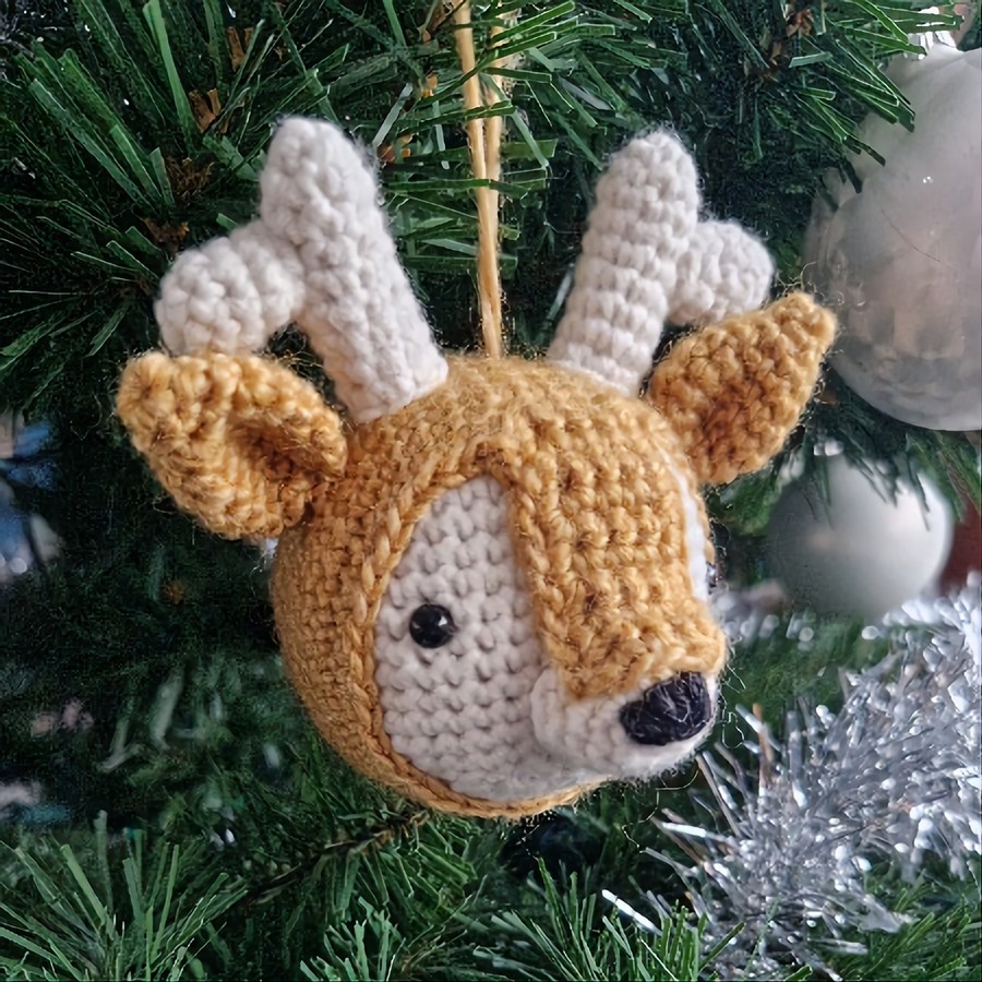 Gehaakte kerstbal