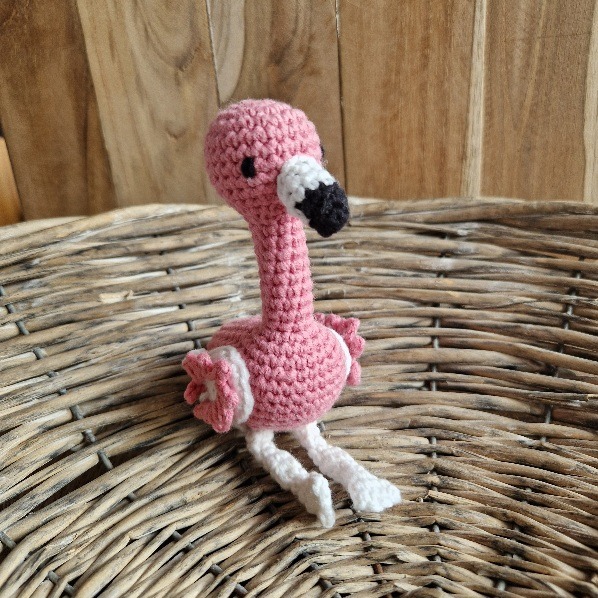 Knuffel flamingo